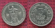 Weimarer Republik 3 Mark Silber Gedenkmünze Weimarer Republik 3 Mark 1925 A Jahrtausendfeier der Rheinlande