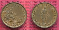 Province de Canada Quebec 2 Sous 1 Penny Bank Token Kupfer Kanada Token Quebec sehr gut erhalten ! Bild