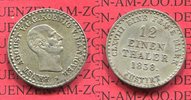 Hannover Kingdom Königreich 1/12 Taler Thaler Hannover 1/12 Taler 1838 B Ernst August