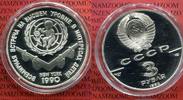 Russland 3 Rubel Silber Russland 3 Rubel Silber 1990 Kinder der dritten Welt