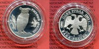 Russland 1 Rubel Silber Russland 1 Rubel Silber 1993 Endangered Wildlife Mandschurischer Fisch-Uhu