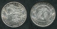 USA 1 Dollar Morgan Typ USA 1884 CC, 1 Dollar Morgan Typ Silber Carson City Bild
