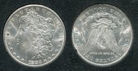 USA 1 Dollar Morgan Typ USA 1883 CC, 1 Dollar Morgan Typ Silber Carson City Bild