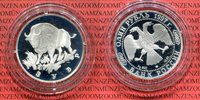 Russland 1 Rubel Silber Russland 1 Rubel Silber 1997 Endangered Wildlife Wisent