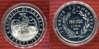 Türkei 750.000 Lira Silber Türkei 750000 Lira Silber 1996 Ecu Bosporus Brücke