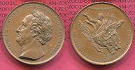 Sachsen, Weimar Stadt Bonzemedaille Auf den Tod von Goethes König Medaille Foto