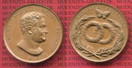 Sachsen-Weimar-Eisenach Bonzemedaille Carl August, 1775-1828. Auf seinen Tod Foto