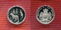 San Marino 500 Lire Silber San Marino 500 Lire Silber 1993 Gefährdete Tierwelt Iltis