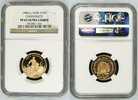 Russland Russia UDSSR 10 Rubel Tscherwonez UDSSR 10 Rubel Tscherwonez 1980 Gold Polierte Platte !!! Proof Rare ! LMD