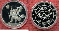 Griechenland 10 Euro Silber Griechenland 10 Euro Silber 2003 Olympische Sommerspiele Athen 2004 Gewichtheben