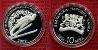 Bulgarien 10 Lewa Silber Bulgarien 10 Lewa Silber 2001 Olympische Winterspiele 2002 Skispringen
