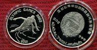 Nordkorea 7 Won Silber Nordkorea 7 Won Silber 2001 Olympische Winterspiele 2002 Eisschnelllauf