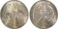 Germany, Weimarer Republik 3 Mark Commemorative Coin Silbergedenkmünze Vereinigung Fürstentum Waldeck mit Preußen -