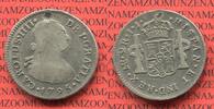 Königreich Spanien, Mexiko 2 Reales Königreich Spanien, Mexiko 2 Reales 1795 Karl III. Carlos III. 1759-1788 Bild