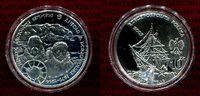 Polen 10 Zloty Silber Relief Polen 10 Zloty Silber Relief 2007 Henryk Arctowski & Antoni Dobrowolski Boleslaw