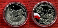 Polen 10 Zloty Silber teilcoloriert Polen 10 Zloty Silber teilcoloriert 2010 100 Jahre polnische Pfadfinder