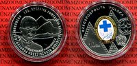 Polen 10 Zloty Silber teilcoloriert Polen 10 Zloty Silber teilcoloriert 2009 100 Jahre Freiwilliger Rettungsdienst