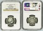 Preußen Germany Prussia 2 Mark Silbermünze Kursmünze 2M Wilhelm II. Kursmünze, Sehr Seltener Jahrgang RR Key date, rare in proof -