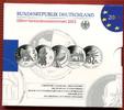 Bundesrepublik Deutschland, Germany FRG 5 x 10 Euro Silber Gedenmünzenset OVP Commemorative Coin Set