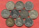 Preußen 10 x 3 Mark Silbermünzen Kaiserreich Lot Wilhelm II. in Kürassieruniform