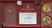 Frankreich 5 Euro Mini-Goldmünze 50 Jahre Élysée Vertrag, Mintmaster Edition - In aufwendiger Verpackung 写真
