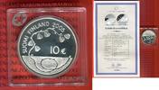 Finnland 10 Euro Silbergedenkmünze Peace and Freedom 2005