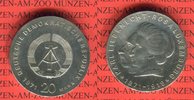 DDR 20 Mark Gedenkmünze 100. Geburtstag Karl Liebknecht, Rosa Luxemburg