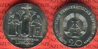 DDR 20 Mark Gedenkmünze 250. Geburtstag Gotthold Ephraim Lessing