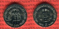 DDR 5 Mark Gedenkmünze Internationales Jahr der Frau