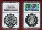 Belize 20 Belize-Dollar 1985 Jahr der Frau, Vereinte Nationen Polierte Platte PF 69 Ultra Cameo im NGC-Holder