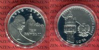 Polen 10 Zloty Silbergedenkmünze Papst Johannes Paul II.
