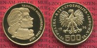 Polen, Poland 500 Zloty Gold G500Z Tadeusz Kosciuszko