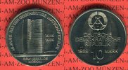 DDR 10 Mark Gedenkmünze 40 Jahre Rat für gegenseitige Wirtschaftshilfe