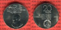 DDR 20 Mark Gedenkmünze 150. Todestag Freiherr vom Stein