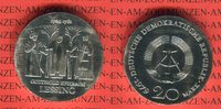 DDR 20 Mark Gedenkmünze 250. Geburtstag Gotthold Ephraim Lessing