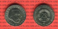 DDR 5 Mark Gedenkmünze 100. Geburtstag Albert Einstein