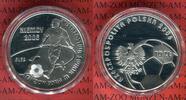 Polen 10 Zloty Polen 10 Zloty Silber 2006, Fußball WM 2006 in Deutschland