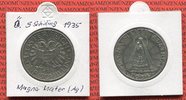 Österreich 5 Schilling Silbermünze Magna Mater Kursmünze