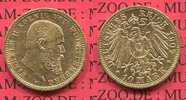 Württemberg 10 Mark Goldmünze Wurttemberg König Wilhelm II.