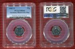 DDR 1 Pfennig 1 Pfennig Aluminium Kursmünze