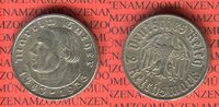 III. Reich 2 Reichsmark 450. Geburtstag von Martin Luther