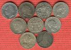 Baden, Bayern, Hamburg, Preußen, Sachsen, Württemb 9 x 3 Mark Silbermünzen Kaiserreich Lot 9 Typen