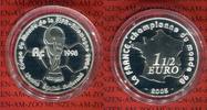 Frankreich 1,50 Euro Silbermünze Silbermünze FIFA World Cup Germany 2006