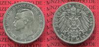 Hessen 2 Mark Silbermünze Kursmünze Ernst Ludwig Kursmünze