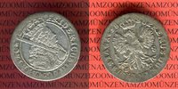 Brandenburg Preußen 18 Gröscher Silber Friedrich III. Königsberg