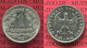 III. Reich 1933-1945 1 Reichsmark Nickel