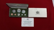 Trinidad und Tobago KMS 1 Cent - 10 Dollar Proof Set 写真