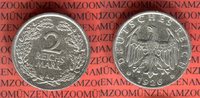 Weimarer Republik 2 Mark Kursmünze