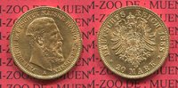 Preußen, Purssia German Empire 20 Mark Goldmünze Kaiser Friedrich III. Kursmünze Circulation coin