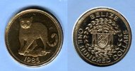 Belize 100 Dollars Goldmünze Ozelot Raubkatze PP Mintage only 899 KM 写真